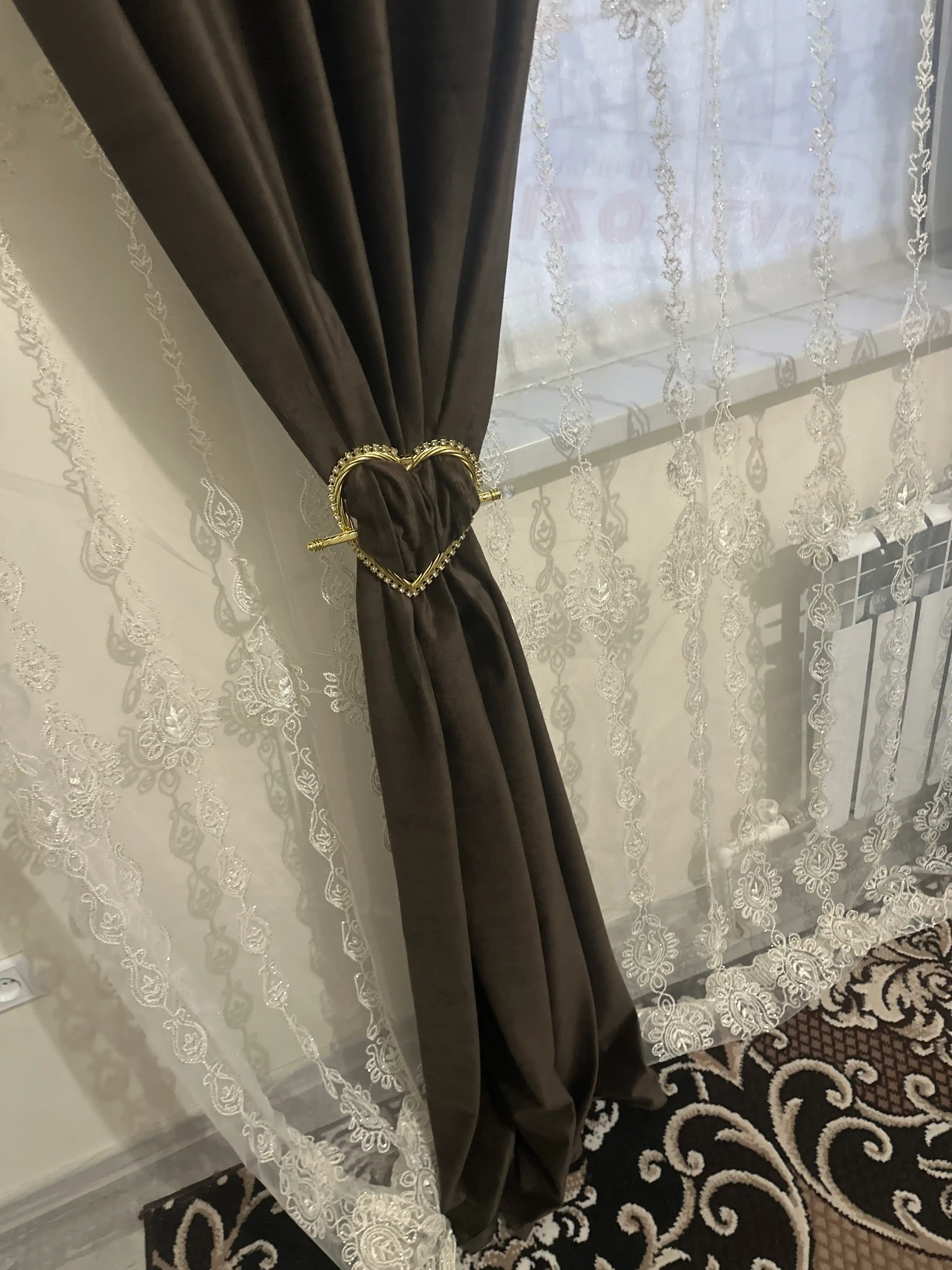 Заколки для штор, 2 штук, 10 разных расцветок
