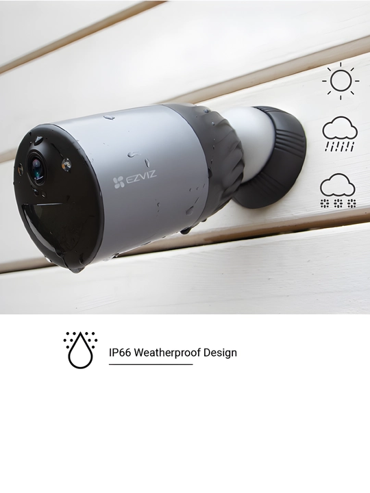 EZVIZ EB3 3MP — умная Wi-Fi камера видеонаблюдения с цветным ночным видением