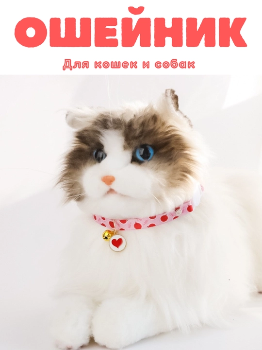 Ошейник для кошек и собак мелких пород