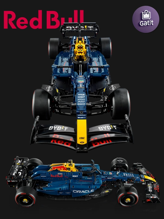 Конструктор гоночной машины Формула 1, большая модель 1:8 Technic, совместим с LEGO