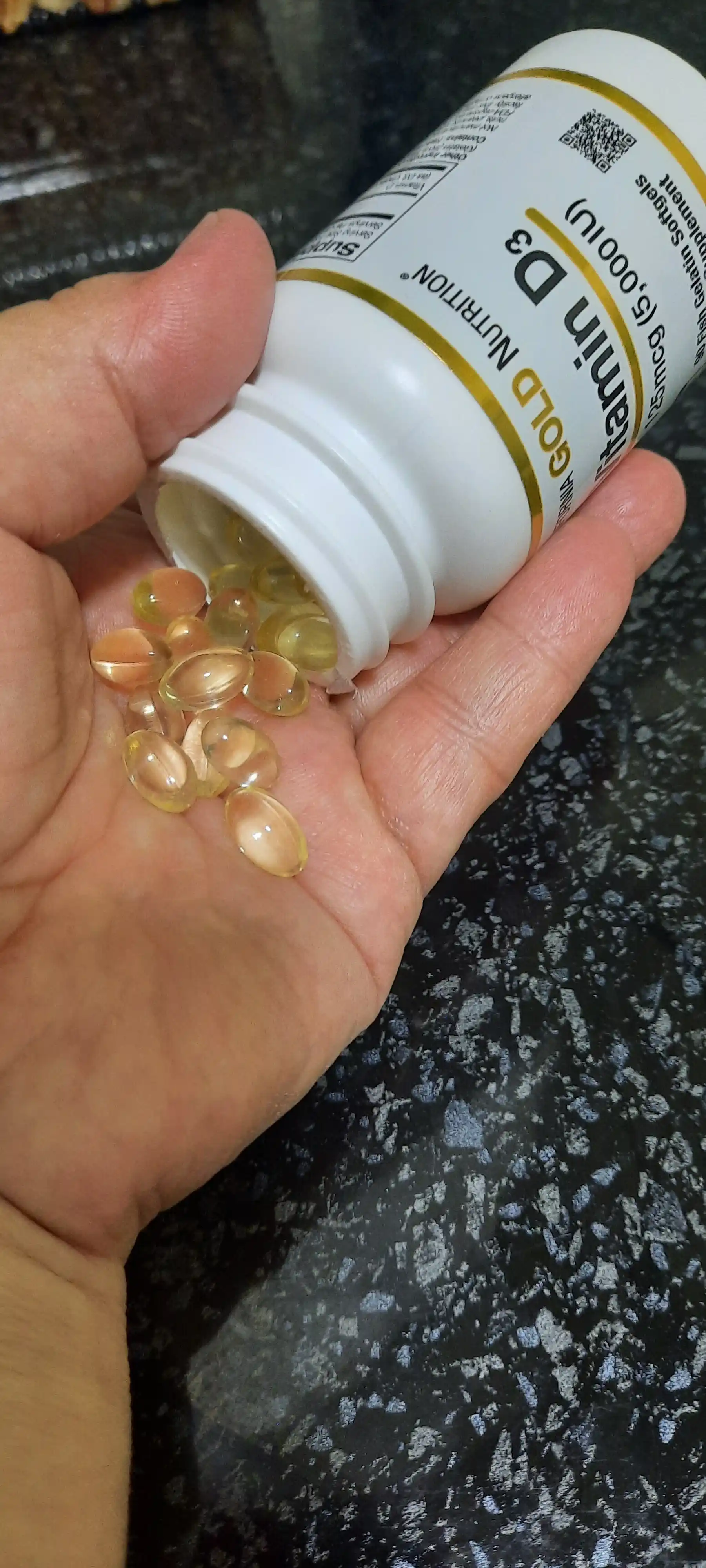 Витамин D3 Д3 California Gold Nutrition 125 мкг 5000 (IU) МЕ, 90 капсул