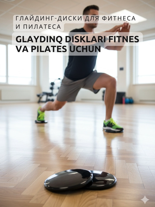 Глайдинг-диски Smart Fitness Pro для фитнеса и пилатеса - 