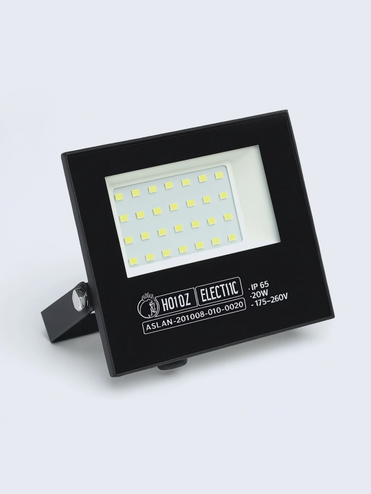 LED Proyektor ASLAN-20, 20 Vt, IP65, 175–250 V, 1600 lm, 100° nur burchagi