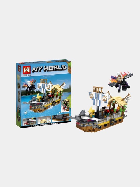 Lego My World konstruktori Lego Minecraft, Cube world bilan mos keladi - 