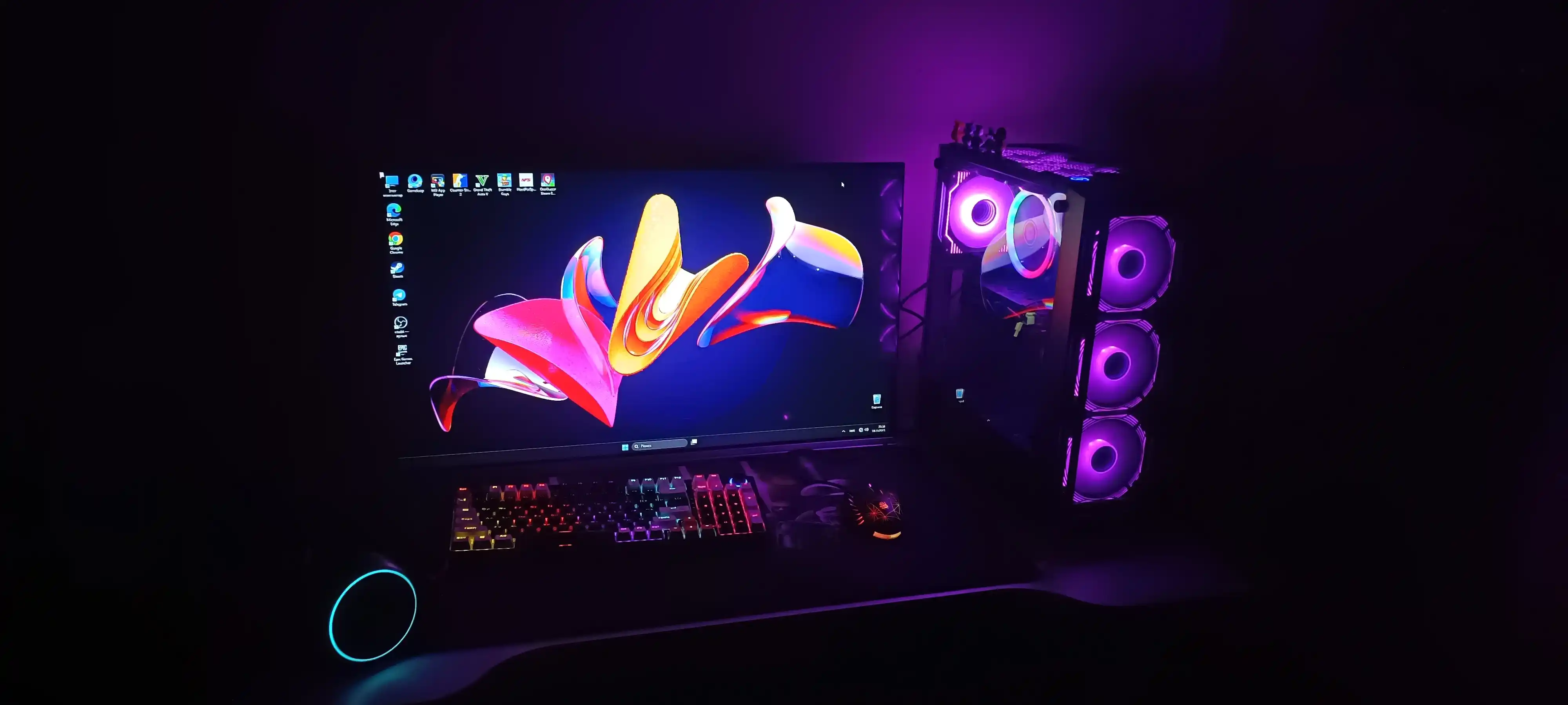 GameMax FN12A-S5 120 mm ARGB yorug‘likli, PWM boshqaruvli korpus ventilyatori