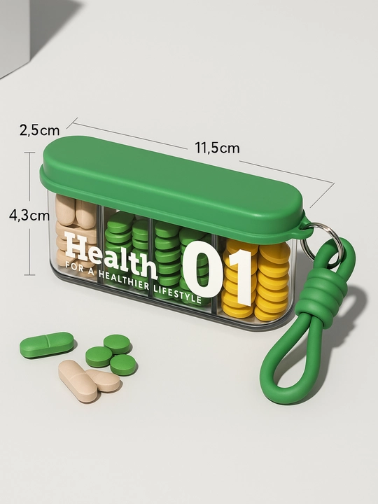 Vitaminlar va dorilar uchun idishlar - 