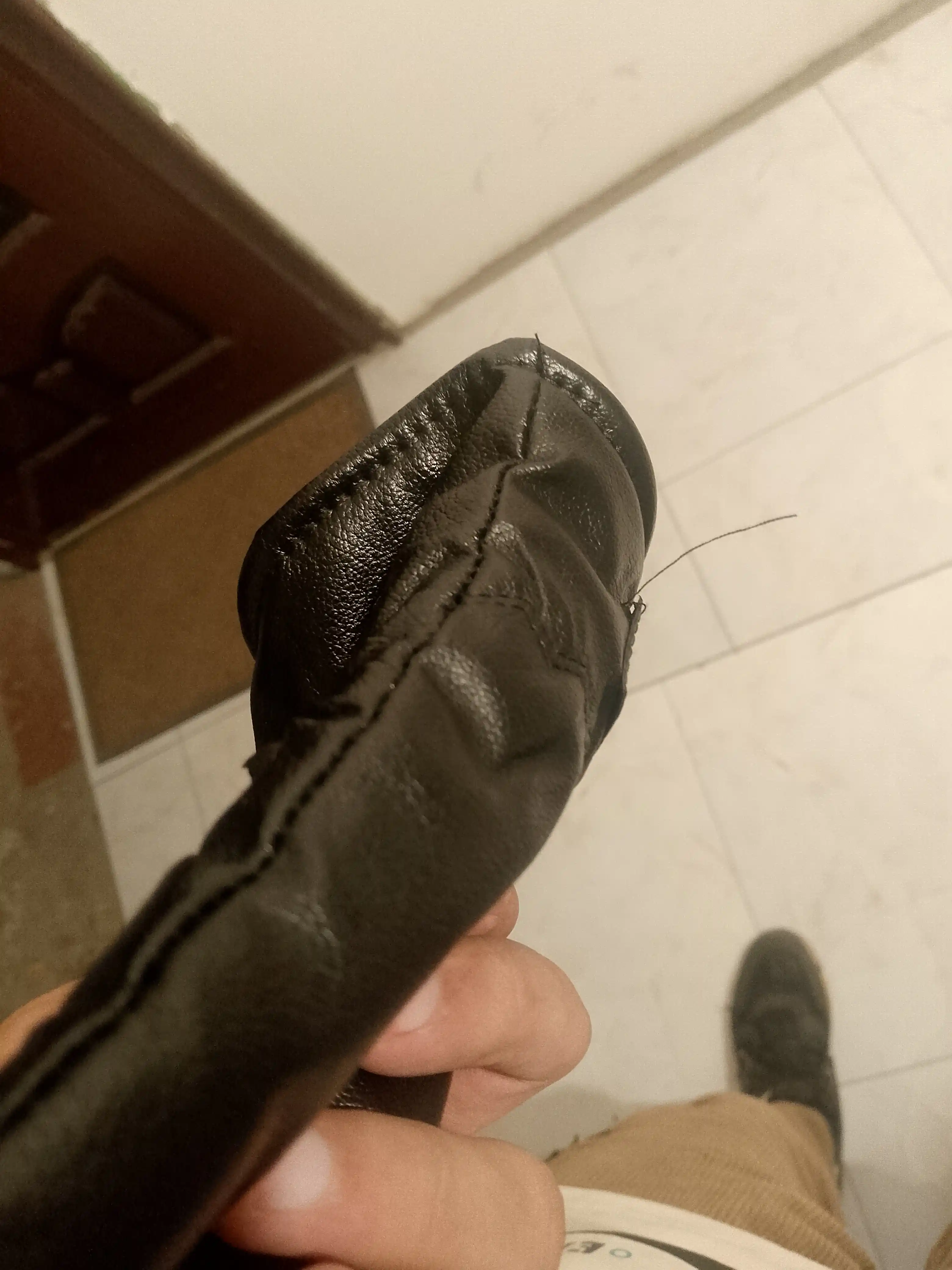 Erkaklar uchun qishki qalin qo‘lqoplar, eko-charm, sensorli, issiq mo‘ynali, katta o‘lcham