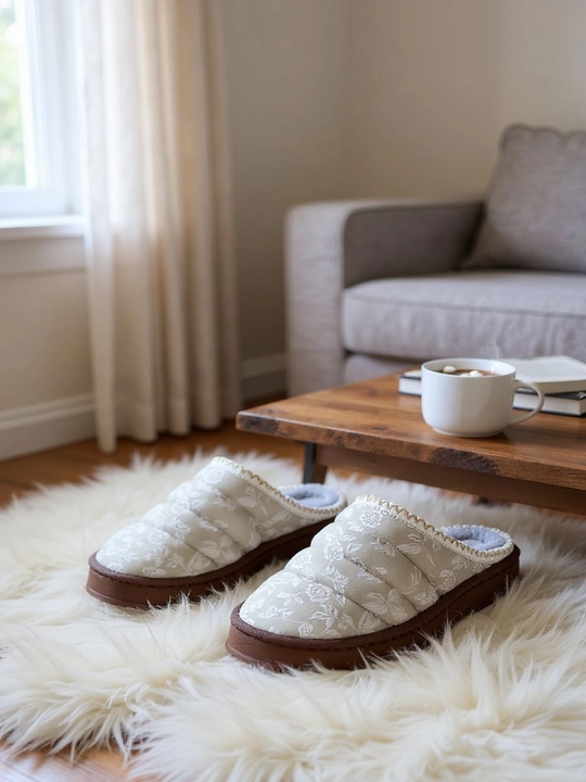 Домашние тапочки в стиле UGG — уют и элегантность в каждом шаге! - 