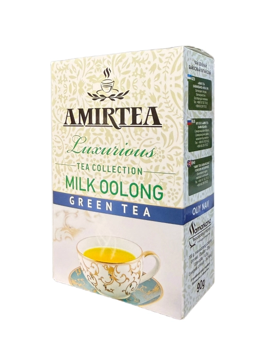 Амир Чай Зеленый Китай В/С Milk Oolong 90 гр - 