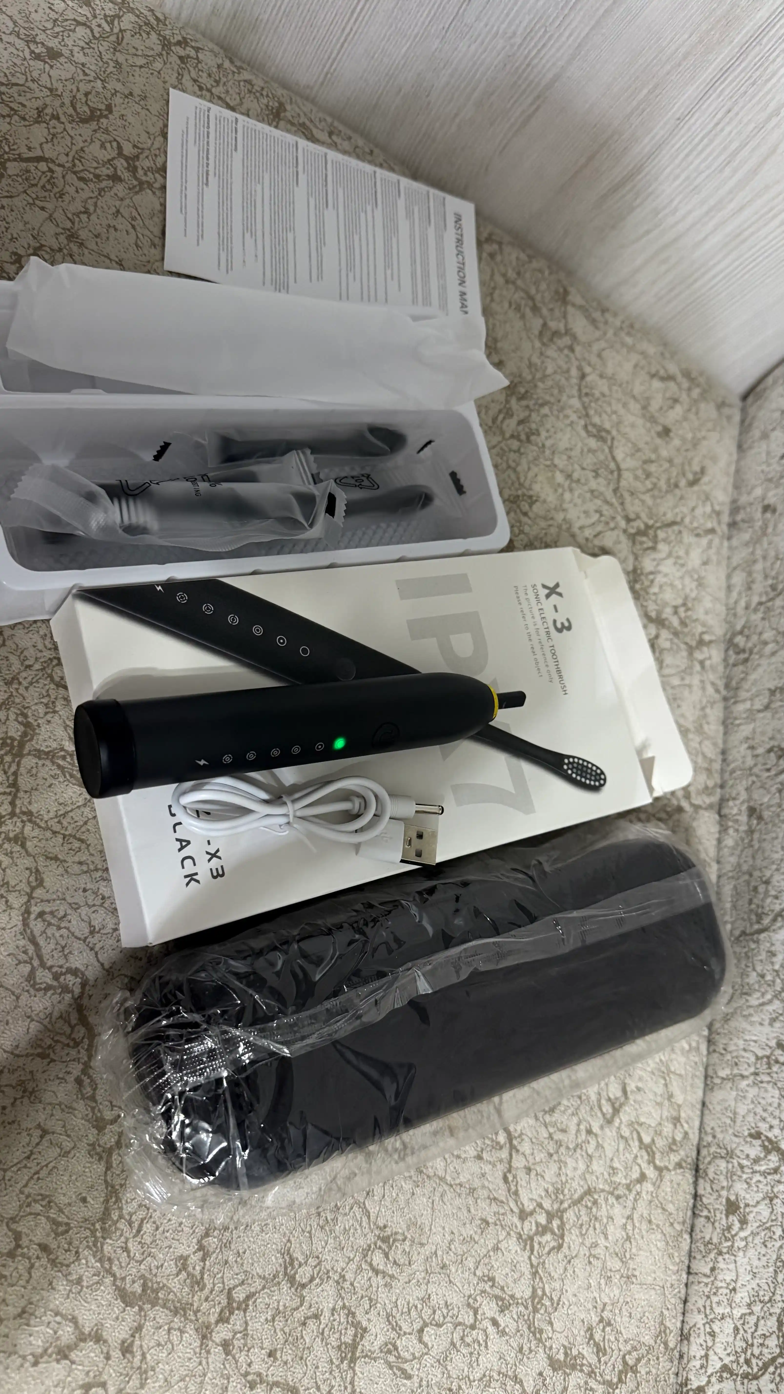 Universal Elektr tish cho'tkasi Sonic Electric Toothbrush X-3