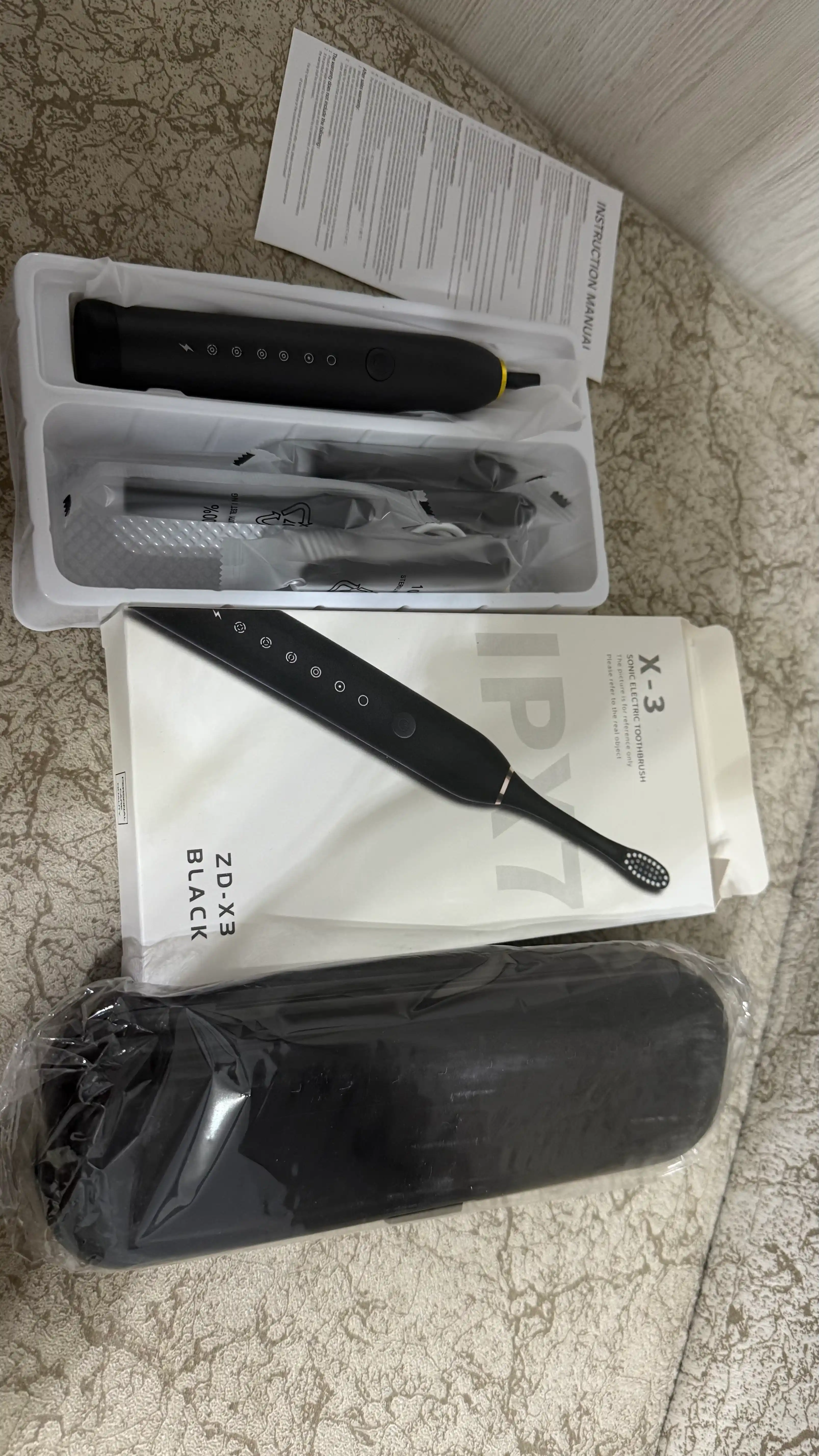 Universal Elektr tish cho'tkasi Sonic Electric Toothbrush X-3