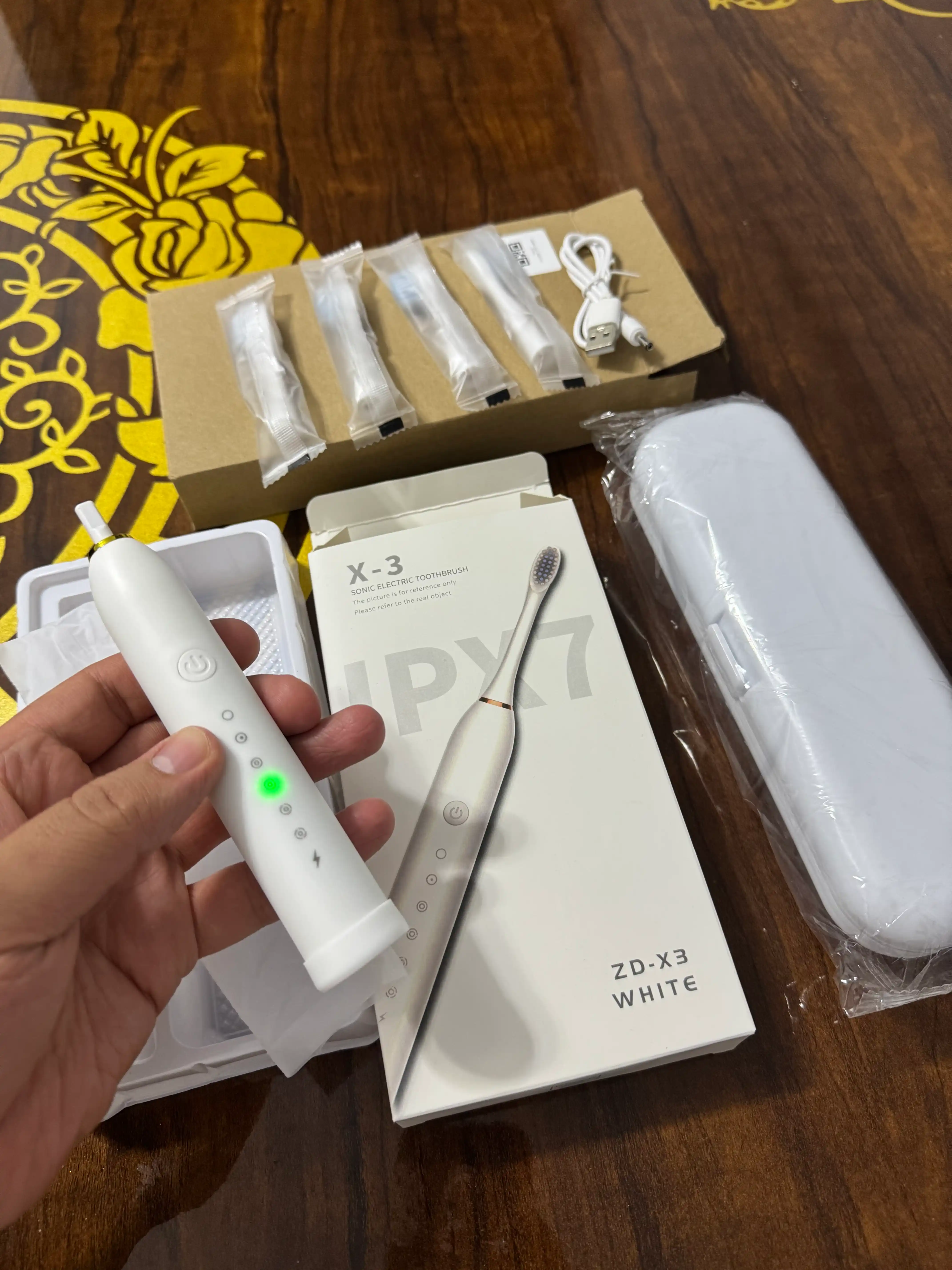 Universal Elektr tish cho'tkasi Sonic Electric Toothbrush X-3