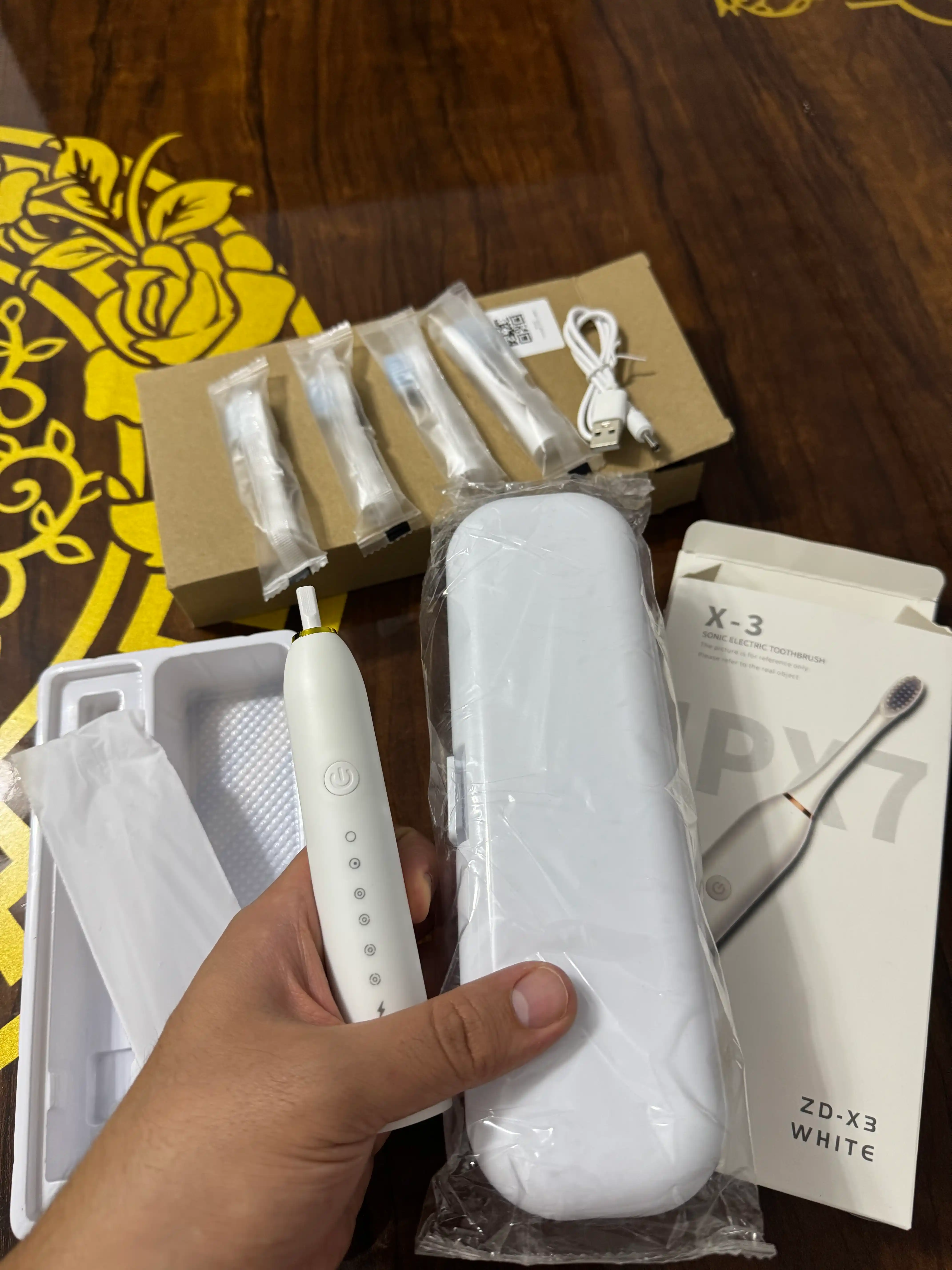 Universal Elektr tish cho'tkasi Sonic Electric Toothbrush X-3