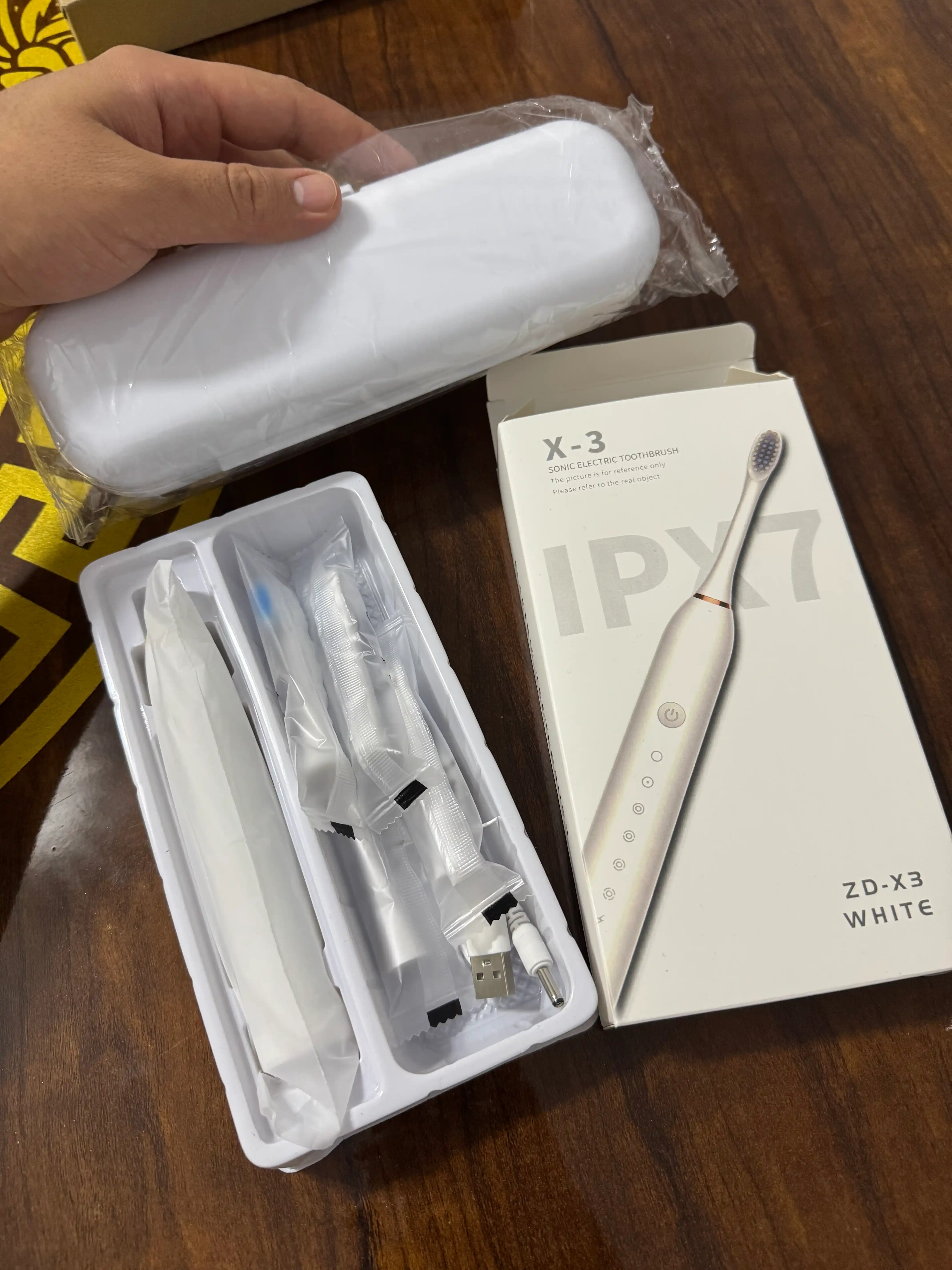 Universal Elektr tish cho'tkasi Sonic Electric Toothbrush X-3