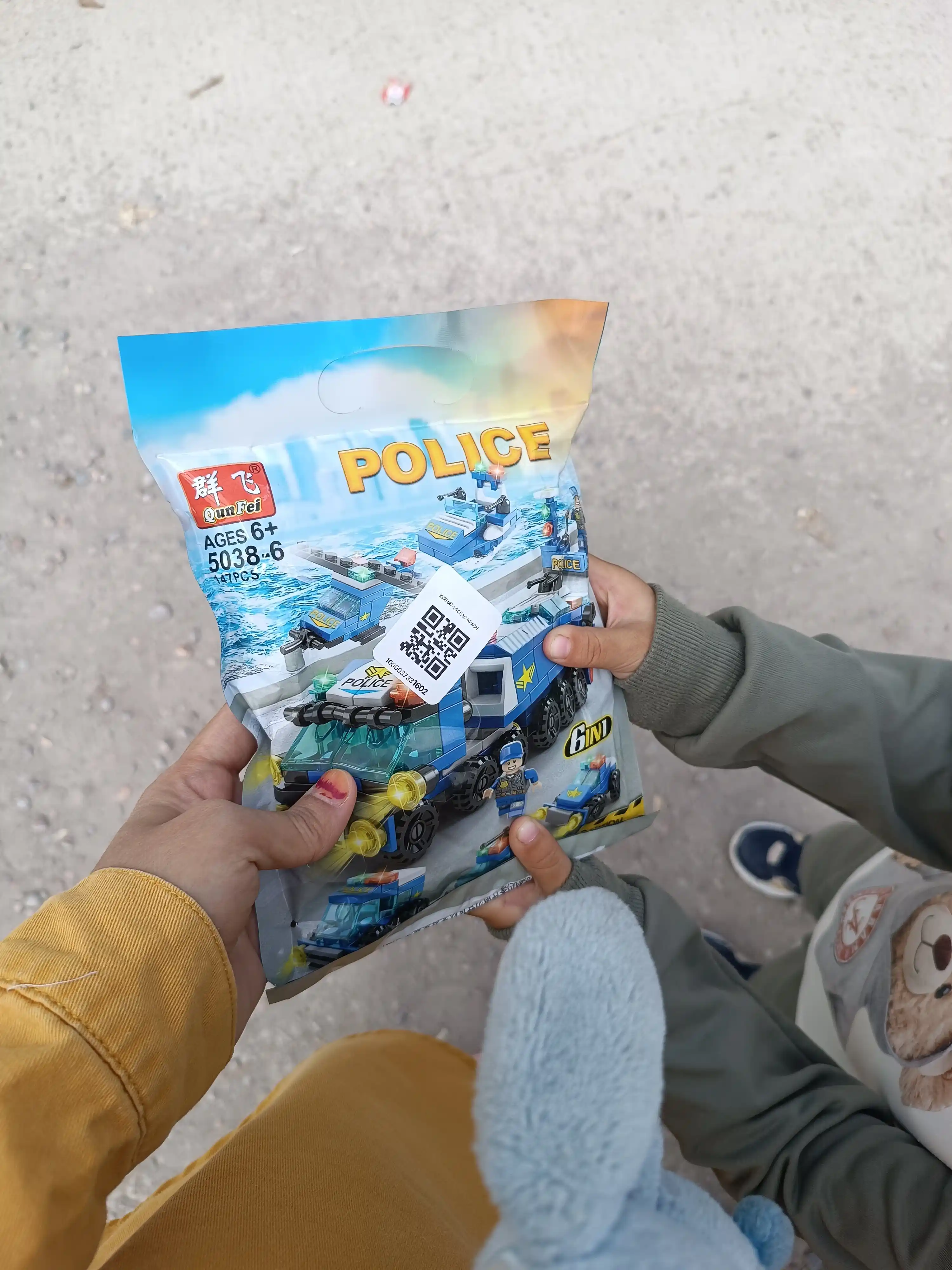 Конструктор 6 в 1, Спасательная техника, совместим с Lego