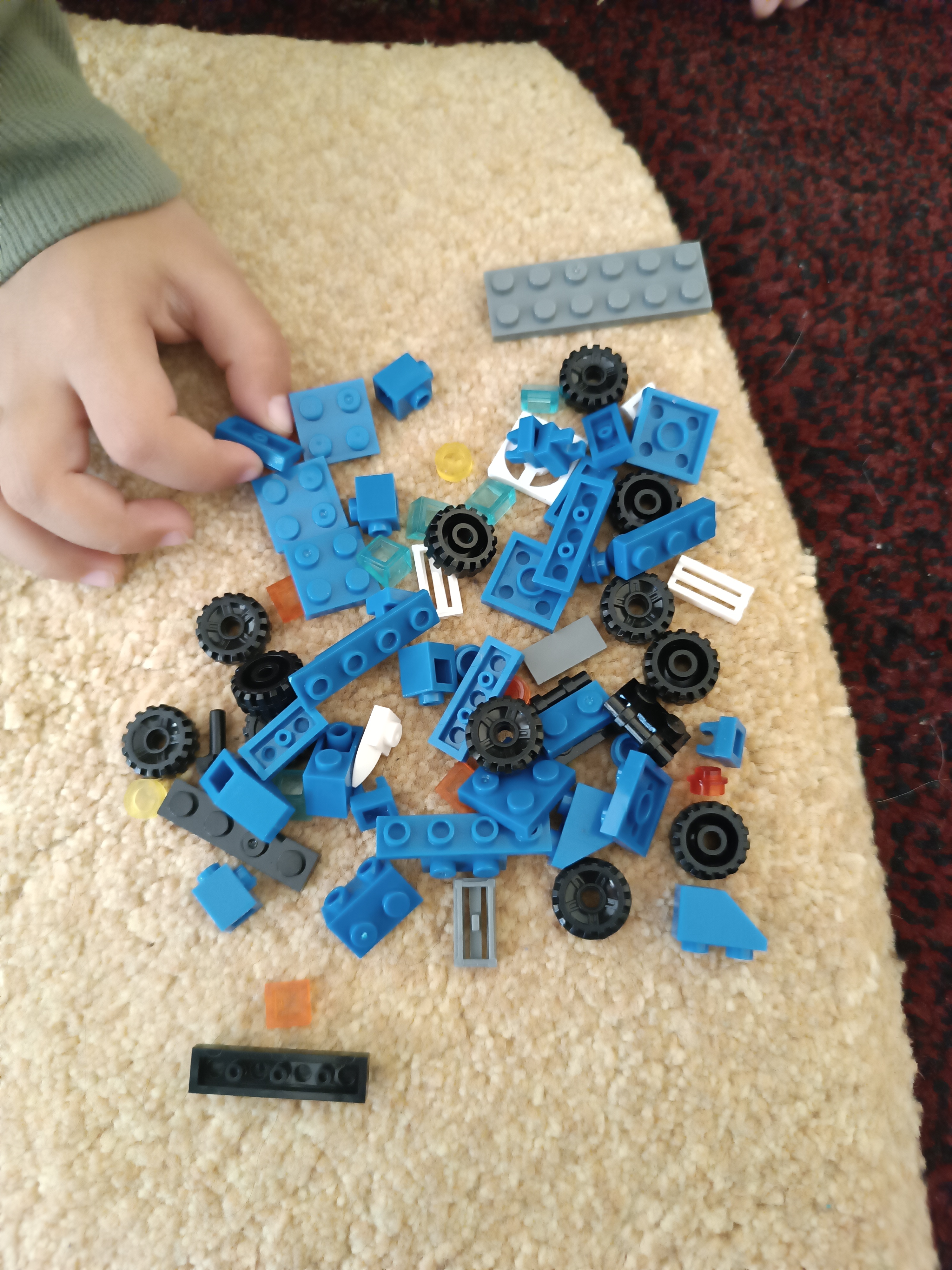 Конструктор 6 в 1, Спасательная техника, совместим с Lego