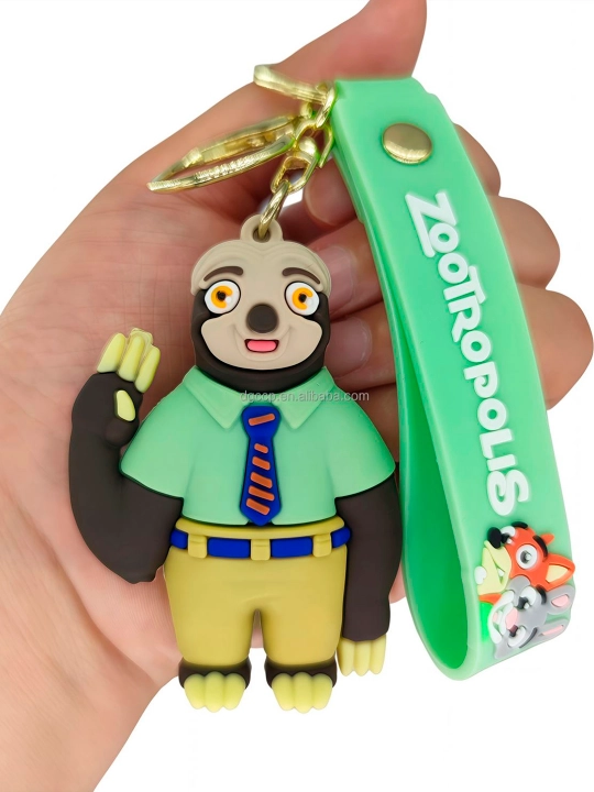 Zootopia kalit zanjirlari sevimli narsalaringizda sevimli qahramonlaringiz - 