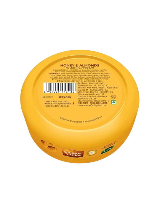 ALOE PURE с мёдом и миндалем Питательный крем для лица и тела 15/50 мл