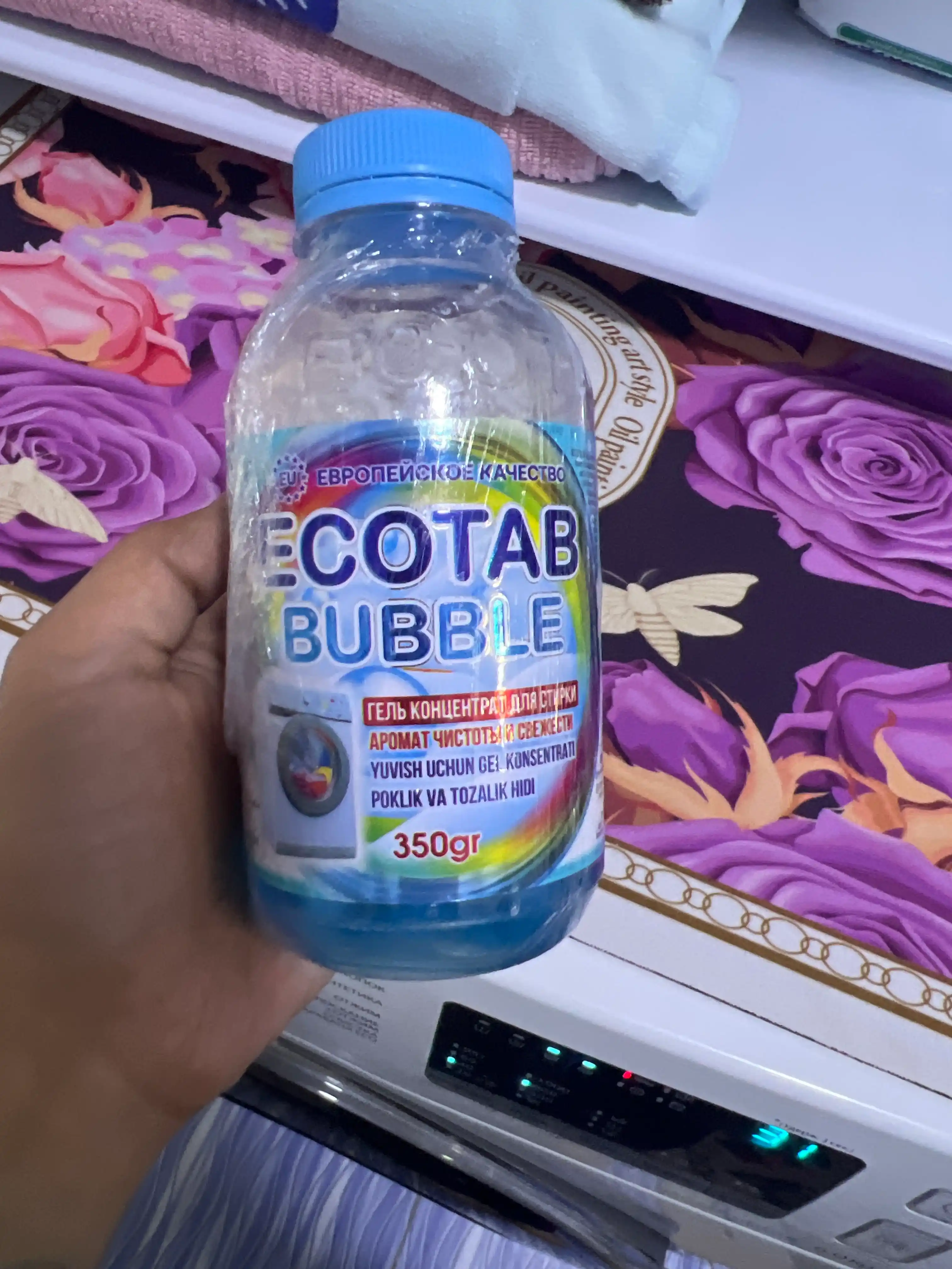 Yuvish uchun jel konsentrati ecotab, 350 gr