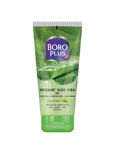 Vera Boro Aloe Plus geli, 150 ml, yuz va tana uchun organik, namlantiruvchi gel, Hindiston