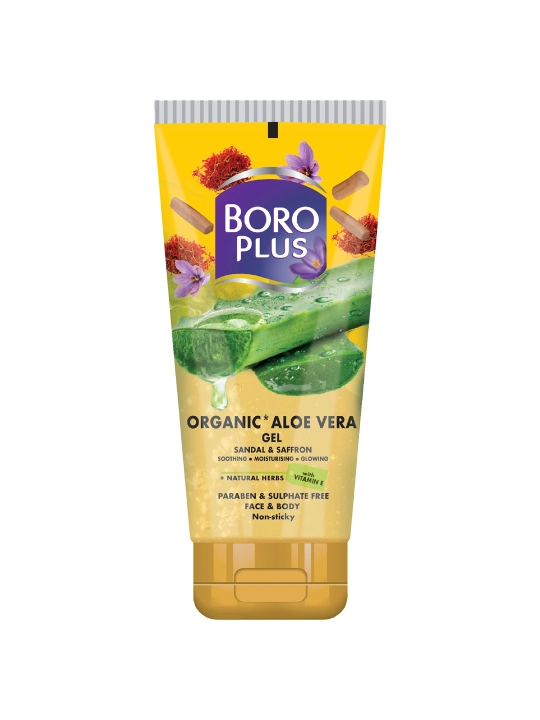 Boro Plus Aloe Vera geli: husnbuzar, kuyish va qichishishga qarshi SOS-vosita, 150 ml