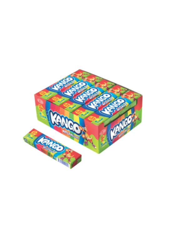 Жевательная резинка "KANGO" со вкусом арбуза 24 штуки  - 