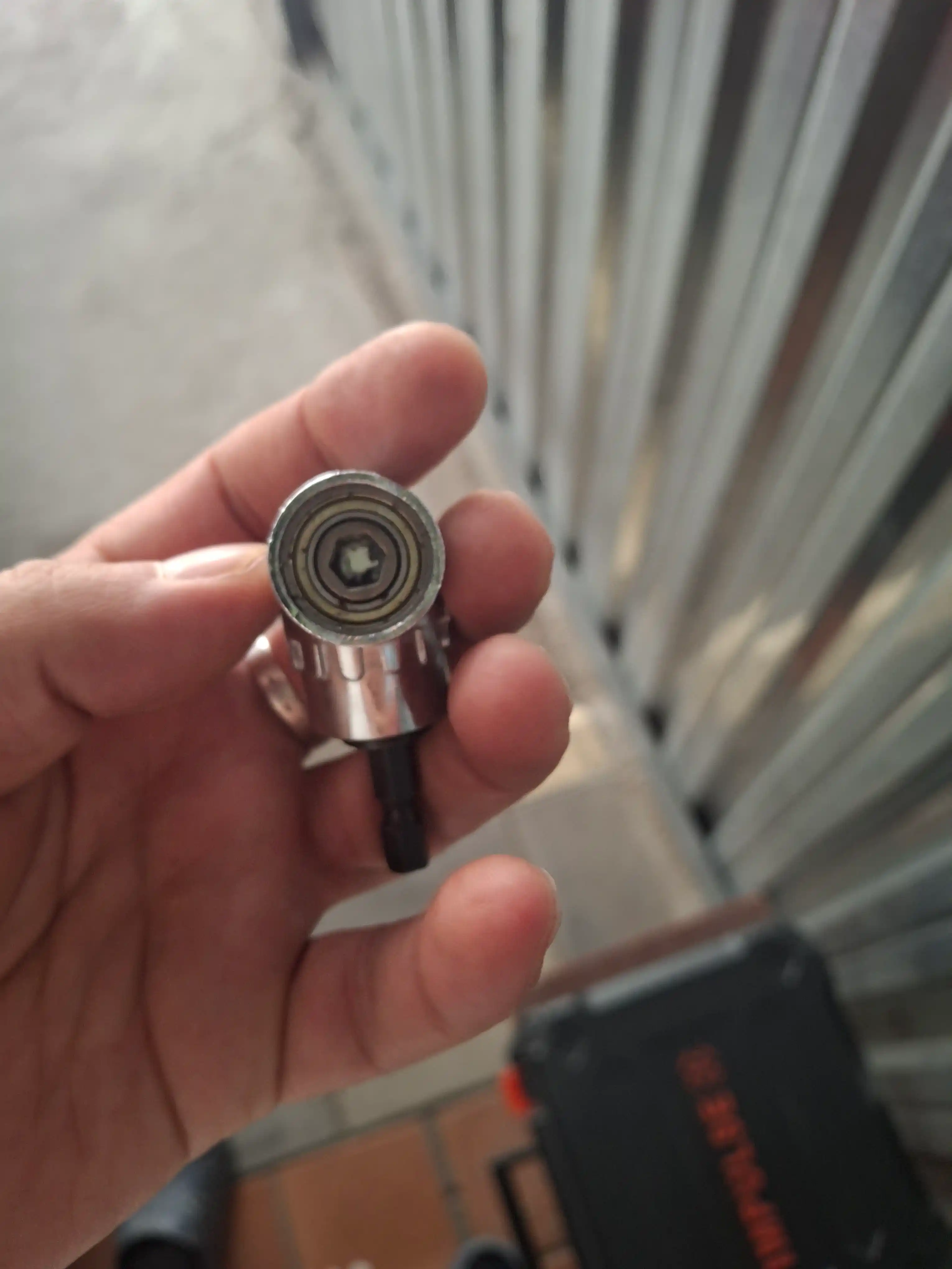 Shurupovёrt va drel uchun yuqori sifatli burchakli nasadka-adapter, 105 daraja, 6,35 mm