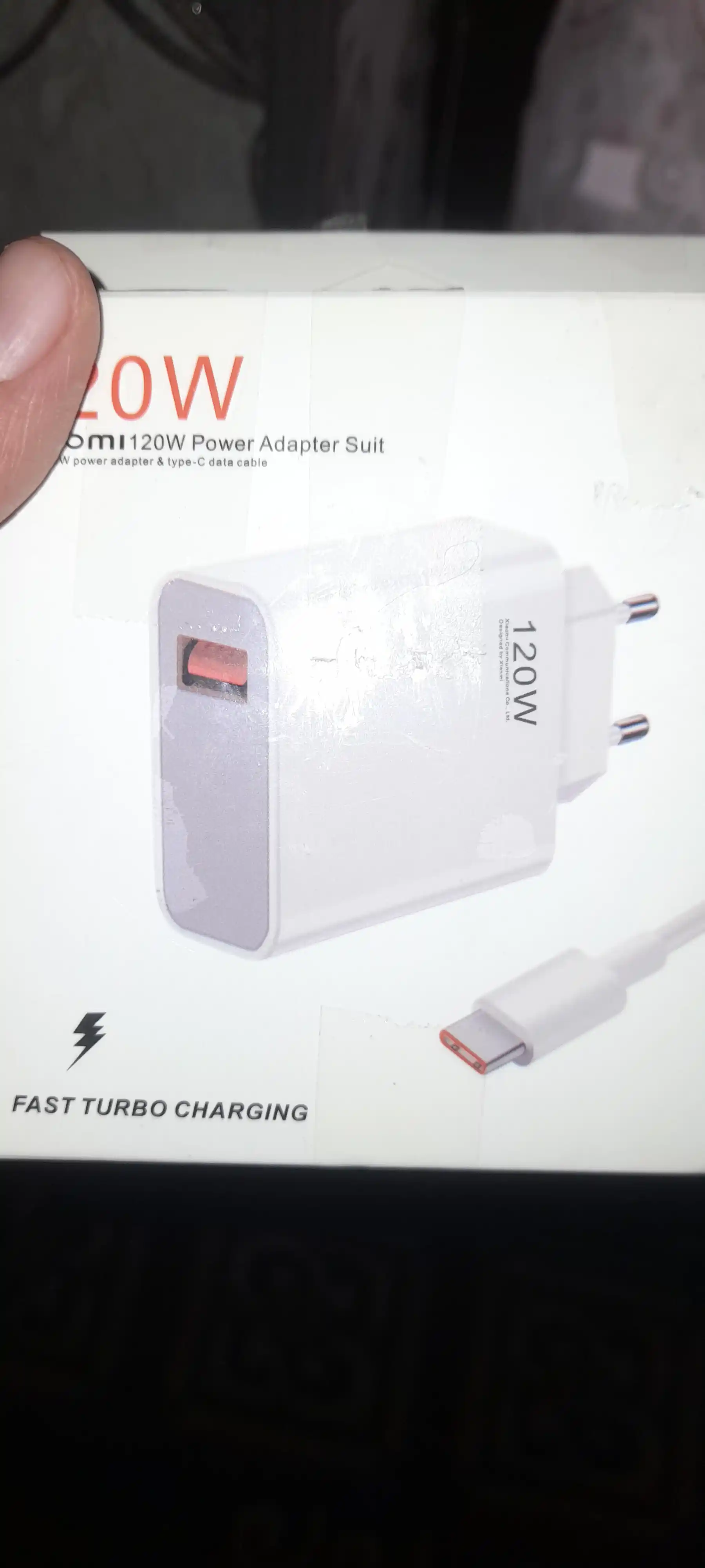 Zaryadlovchi tarmoq, Type-C kabeli 120W tez
