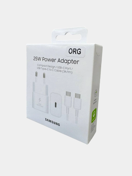 Samsung 25W ORG Type-C kabeli, USB-C quvvatlash moslamasi