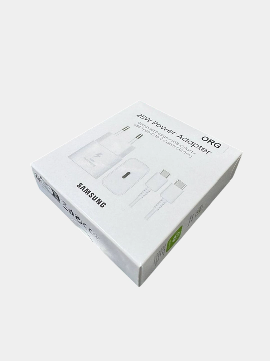 Samsung 25W ORG Type-C kabeli, USB-C quvvatlash moslamasi