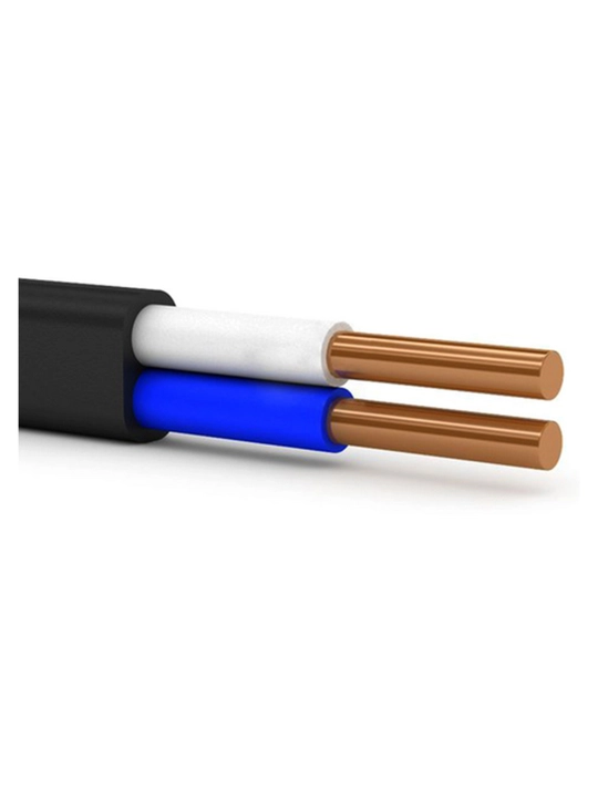 PUNP 2x1.5 qora kabel Uzkabel