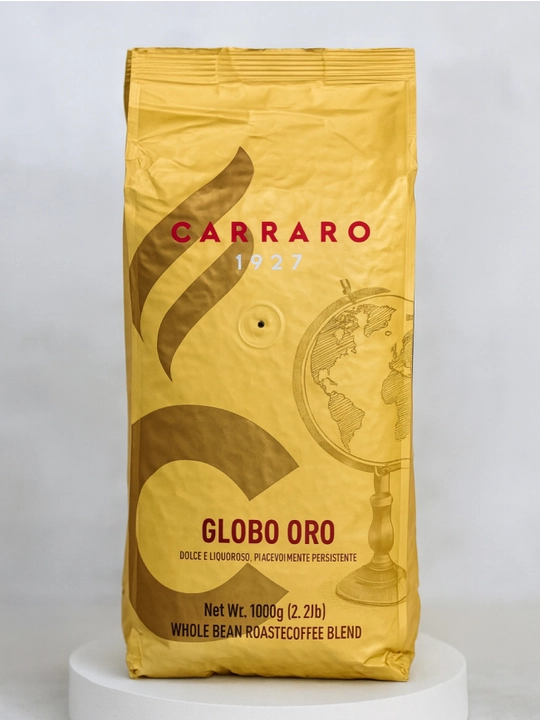 Зерновой кофе Carraro Globo Oro 1 кг - 