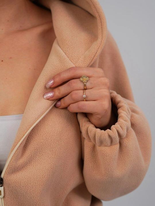 Комплект женской одежды, штаны и худи из флиса, oversize