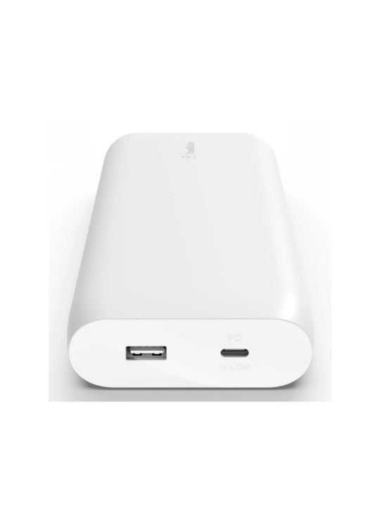 Tashqi batareya, Power Bank Belkin 20000 mAh, 30 Vt, PD, USB-A, USB-C
