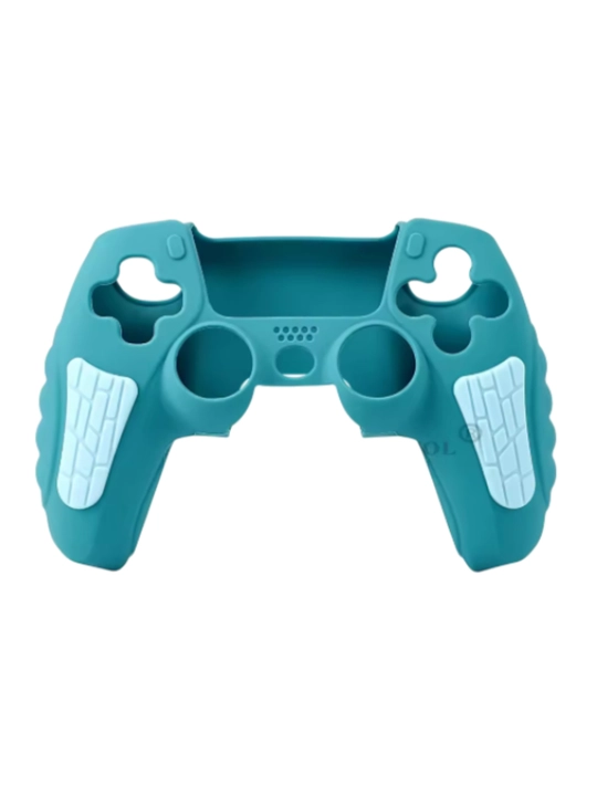 Силиконовый защитный чехол для геймпада PS5 с антискользящими вставками - 