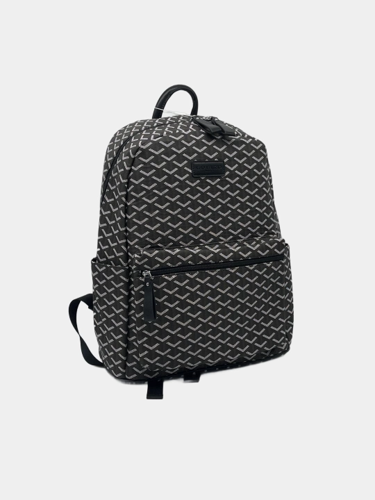 Городской рюкзак с узором «Goyard»