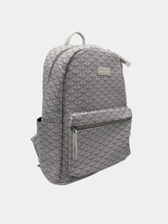 Городской рюкзак с узором «Goyard»