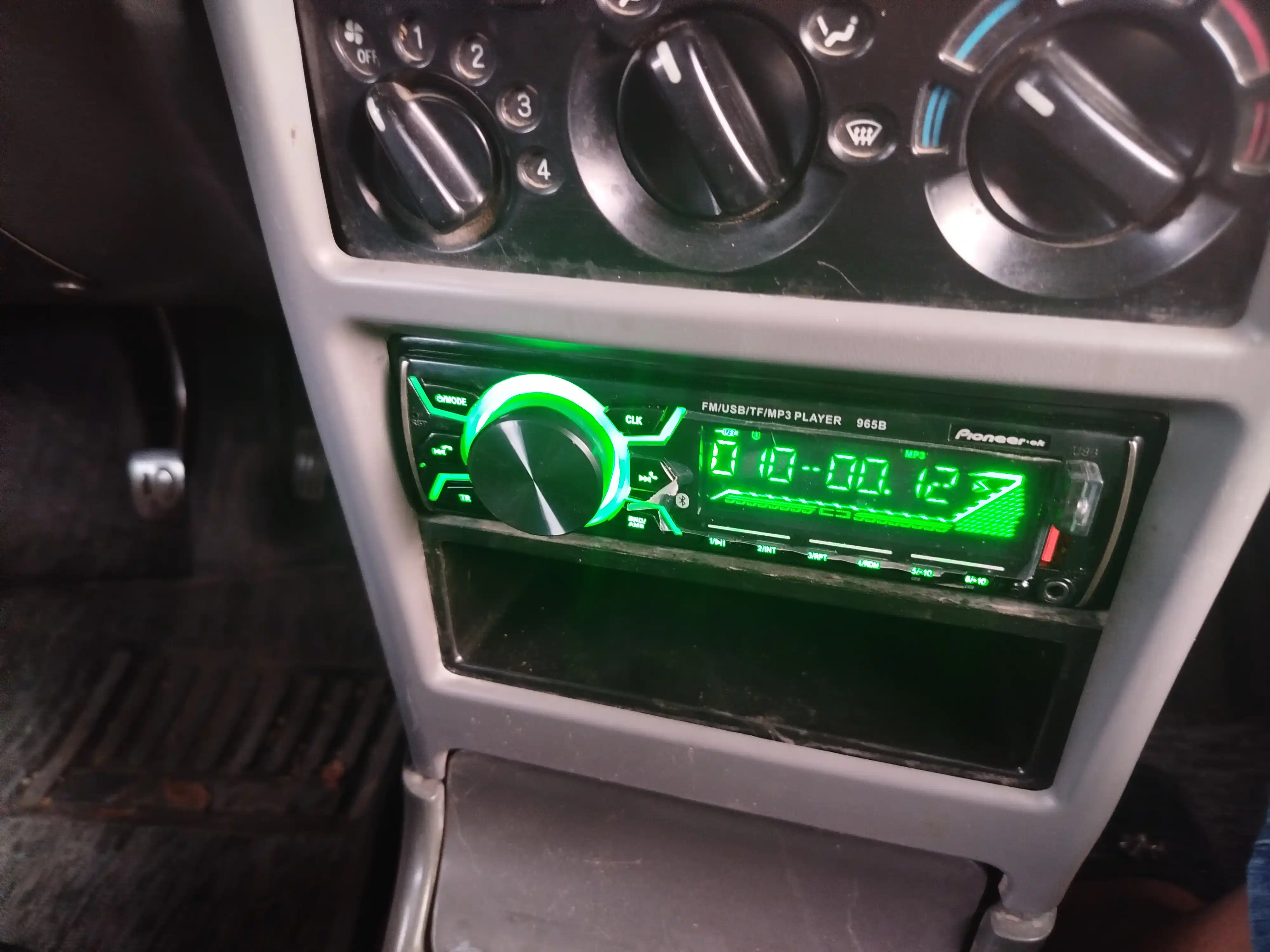 Автомобильная магнитола Pioneer Bluetooth, USB, AUX, FM-радио, с пультом 1DIN/2DIN