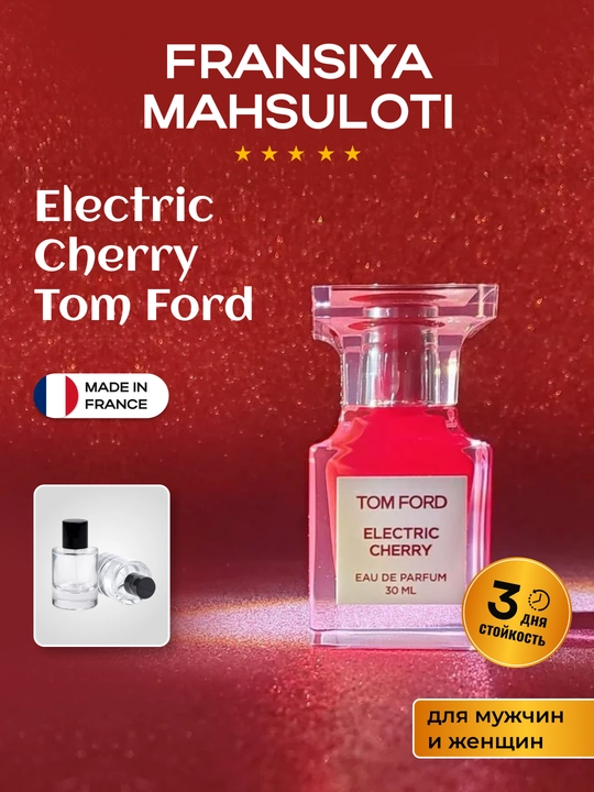 Tom Ford Electric Cherry — parfyumlangan suv, 50/100 ml - 