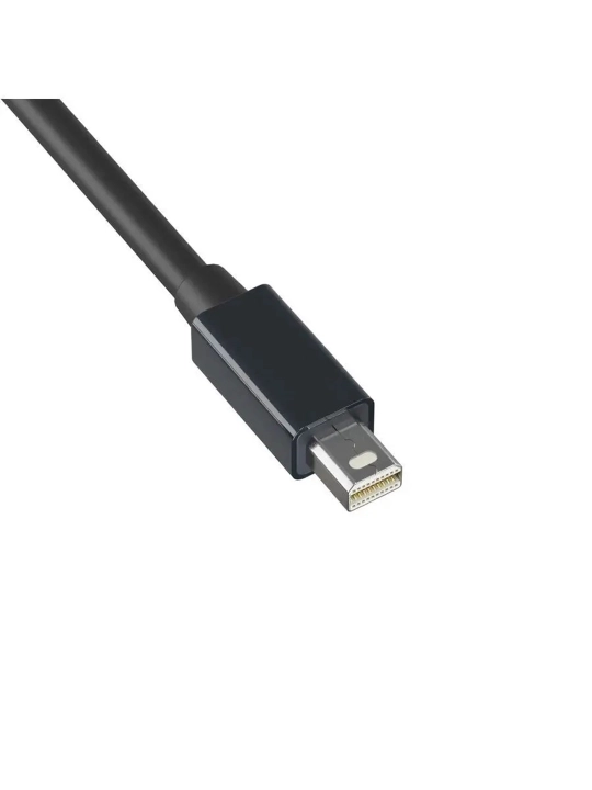 GSMIN B64 Mini DisplayPort → VGA adapter  0.2 m, 1080p, 60 Hz, qora