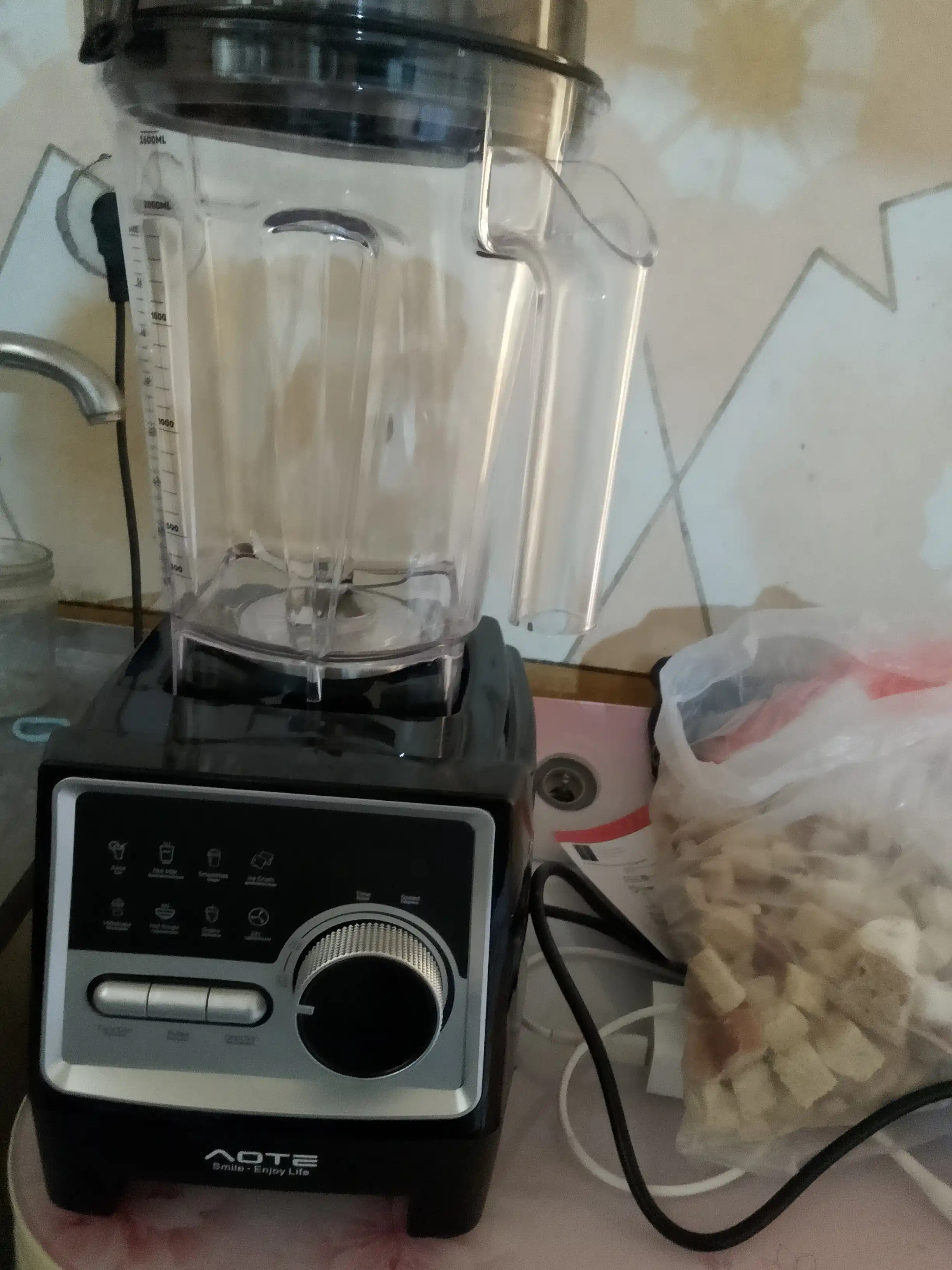 Blender AOTE 2 tasi 1 da  aralashtirgich va maydalagich, 2 ta idishli, oshxona uchun qulay