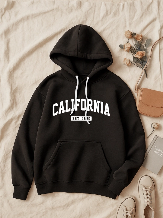 Худи женская, стандартного размера, подходит для 48–54 L, XL