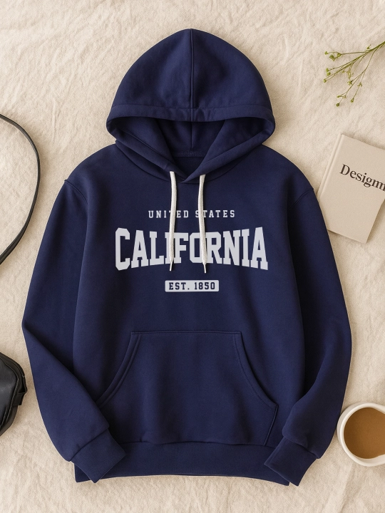 Худи женская, стандартного размера, подходит для 48–54 L, XL