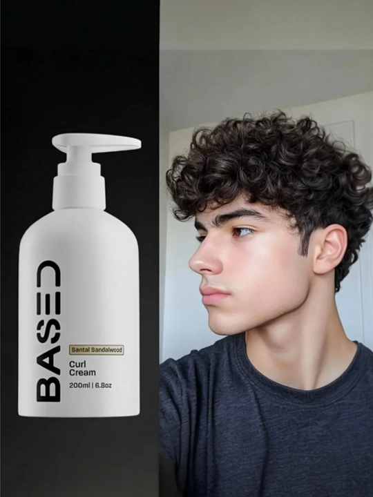 Based Curl Cream 200 ml, jingalaklarni shakllantirish va frizga qarshi