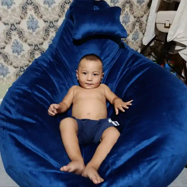Bean bag divani, o'lchamlari XL, XXL, XXXL