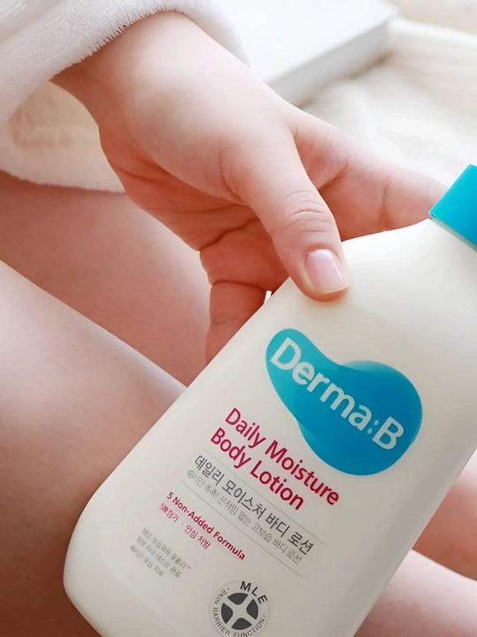 Derma B Tana uchun namlantiruvchi loson:lamellyar Daily Moisture Body,Ceramide Body,400 ml