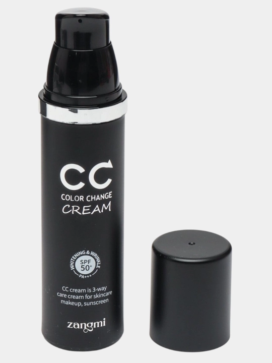 Zangmi CC  SPF 50+ PA+++ – Teri ohangiga moslanuvchi oqartiruvchi va ajinlarga qarshi krem