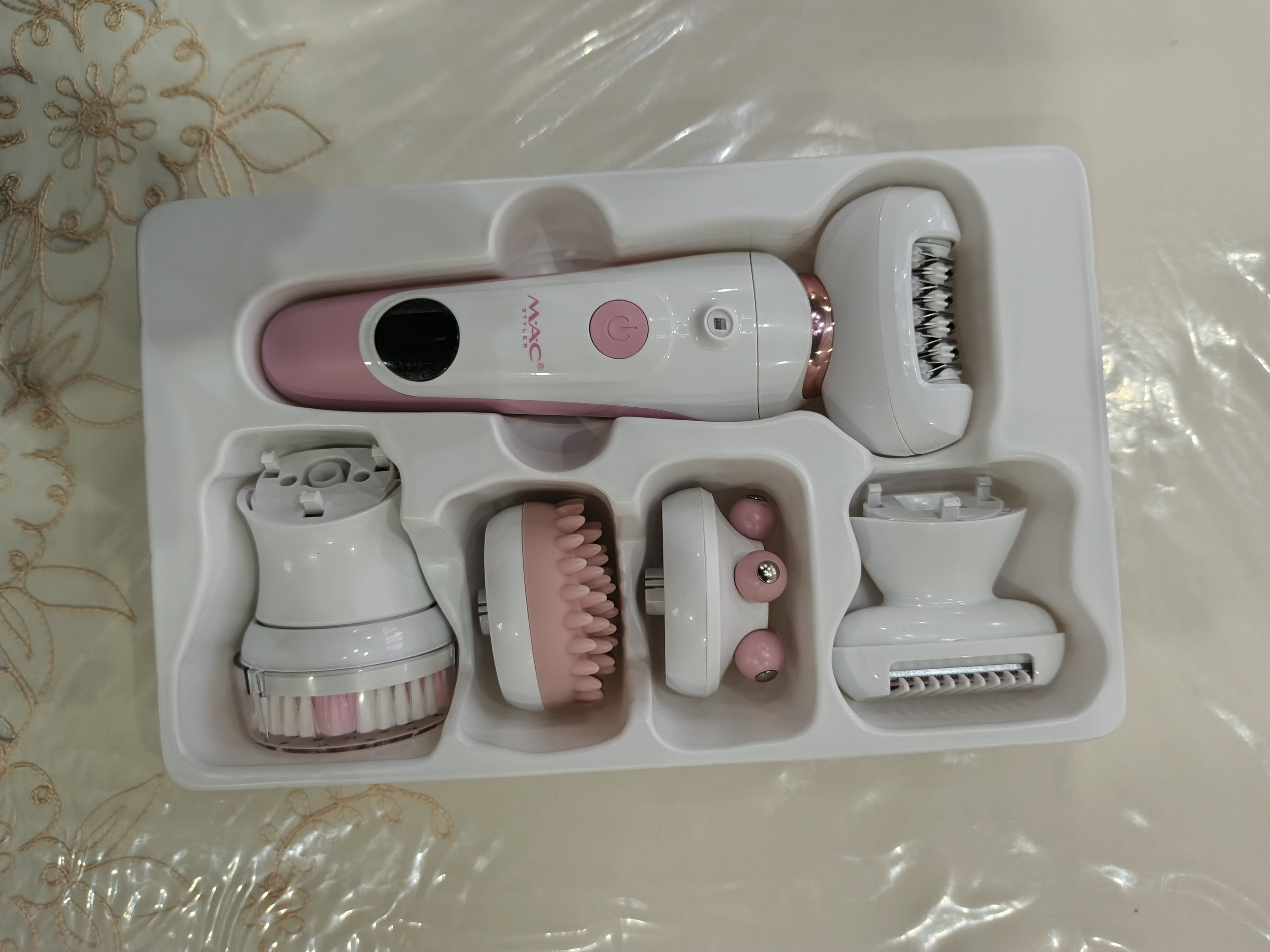 Epilyator simsiz MAC styler, ayollar uchun professional depilyator