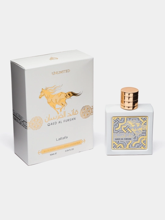 parfyumlangan suv Lattafa Qaed Al Fursan Unlimited White, 100 ml