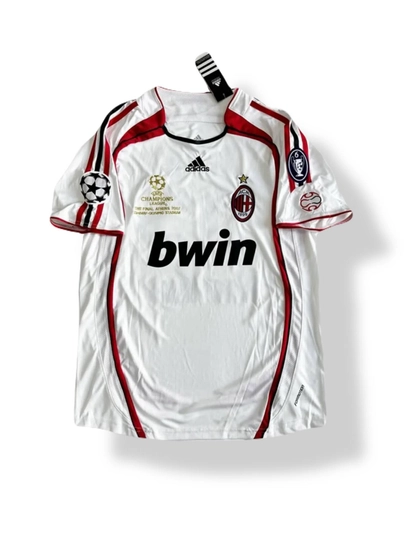 Ретро футбольные-формы - "Милан", спортивная одежда — FKITS-MILAN2008FKITS-БЕЛЫЙ-S
